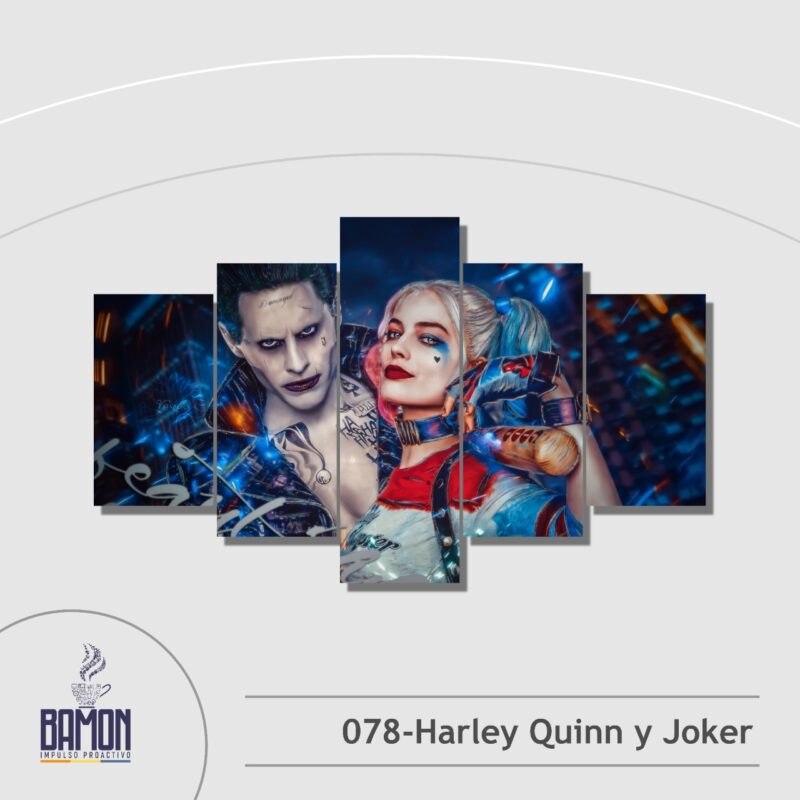 Multicuadro de 5 Piezas de Spiderman Multiverso