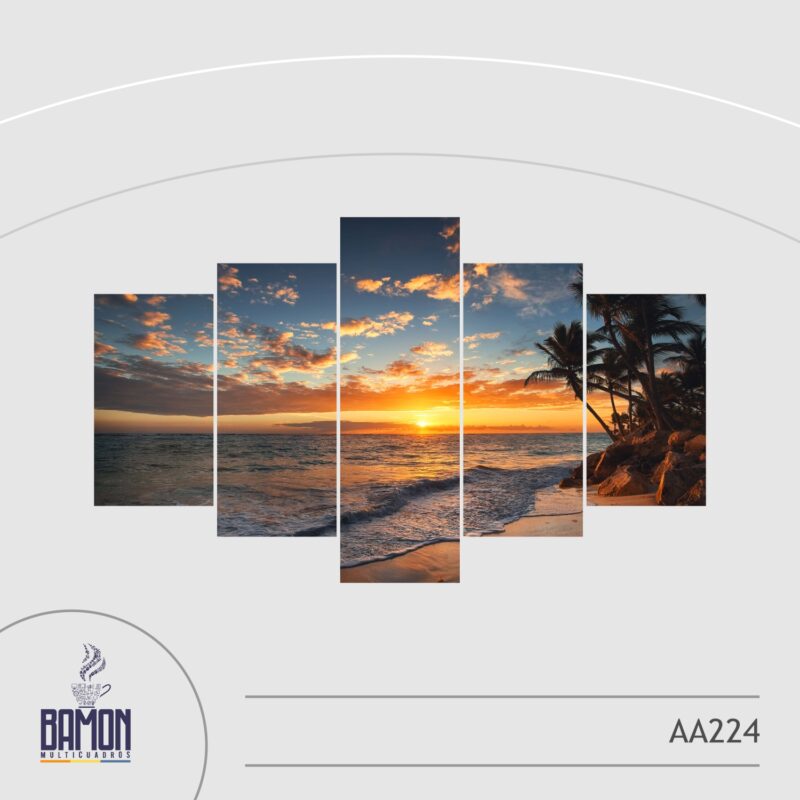 Multicuadro de 5 Piezas AA224