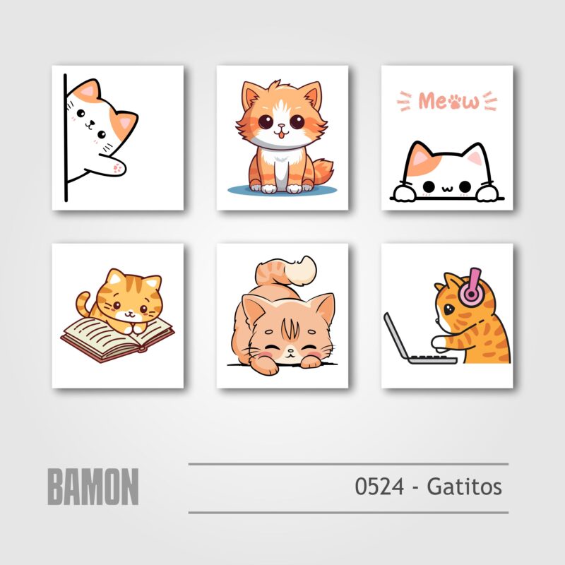 Cuadritos - 0524 - Gatitos