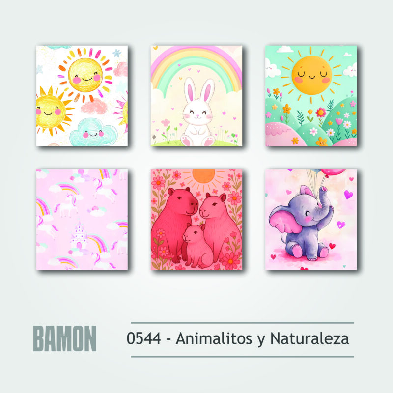 Cuadritos - 0544 - Animalitos y Naturaleza