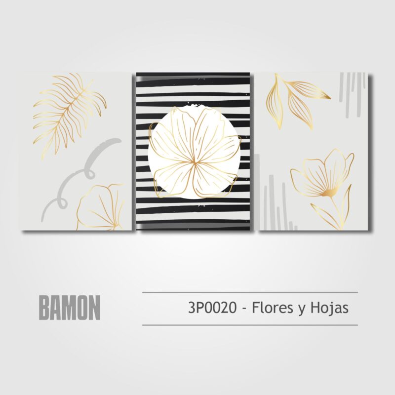3P0020 - Flores y Hojas