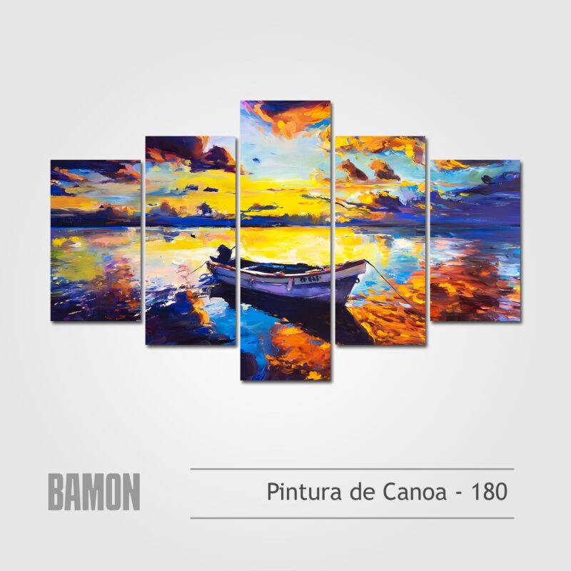 Pintura de Canoa - 180
