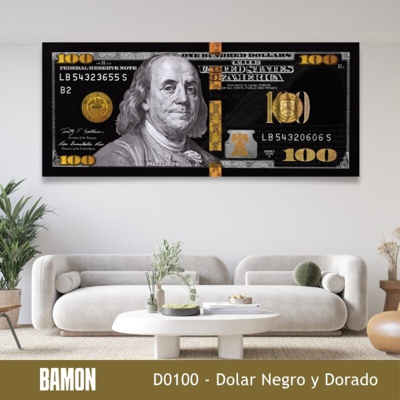 D0100 - Dolar Negro y Dorado