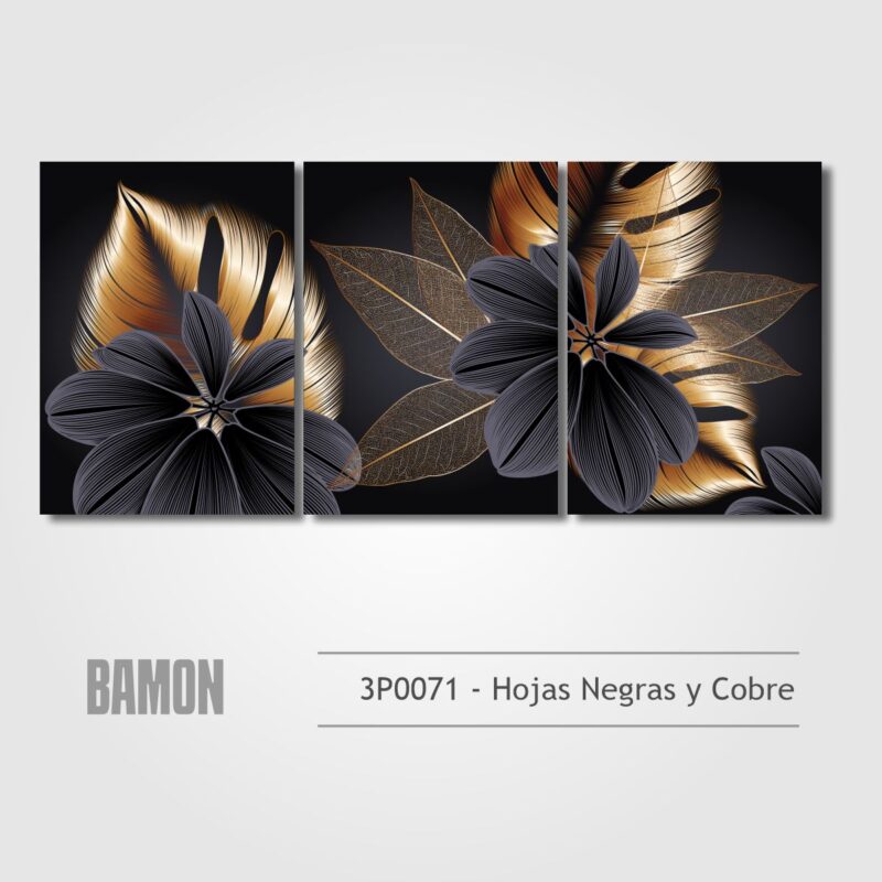 3P0071 - Hojas Negras y Cobre