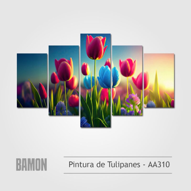 Pintura de Tulipanes - AA310